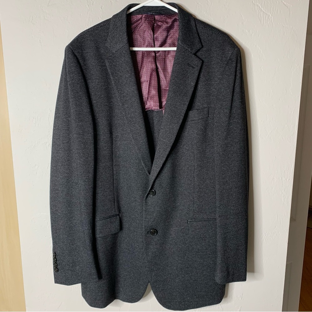 Ralph Lauren Size 42L Sport Coat Blazer Charcoal